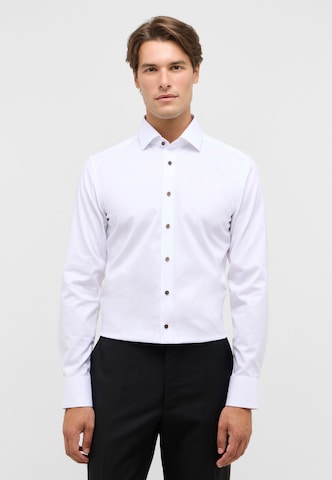 ETERNA Slim Fit Hemd '1863' in Weiß: Vorderseite