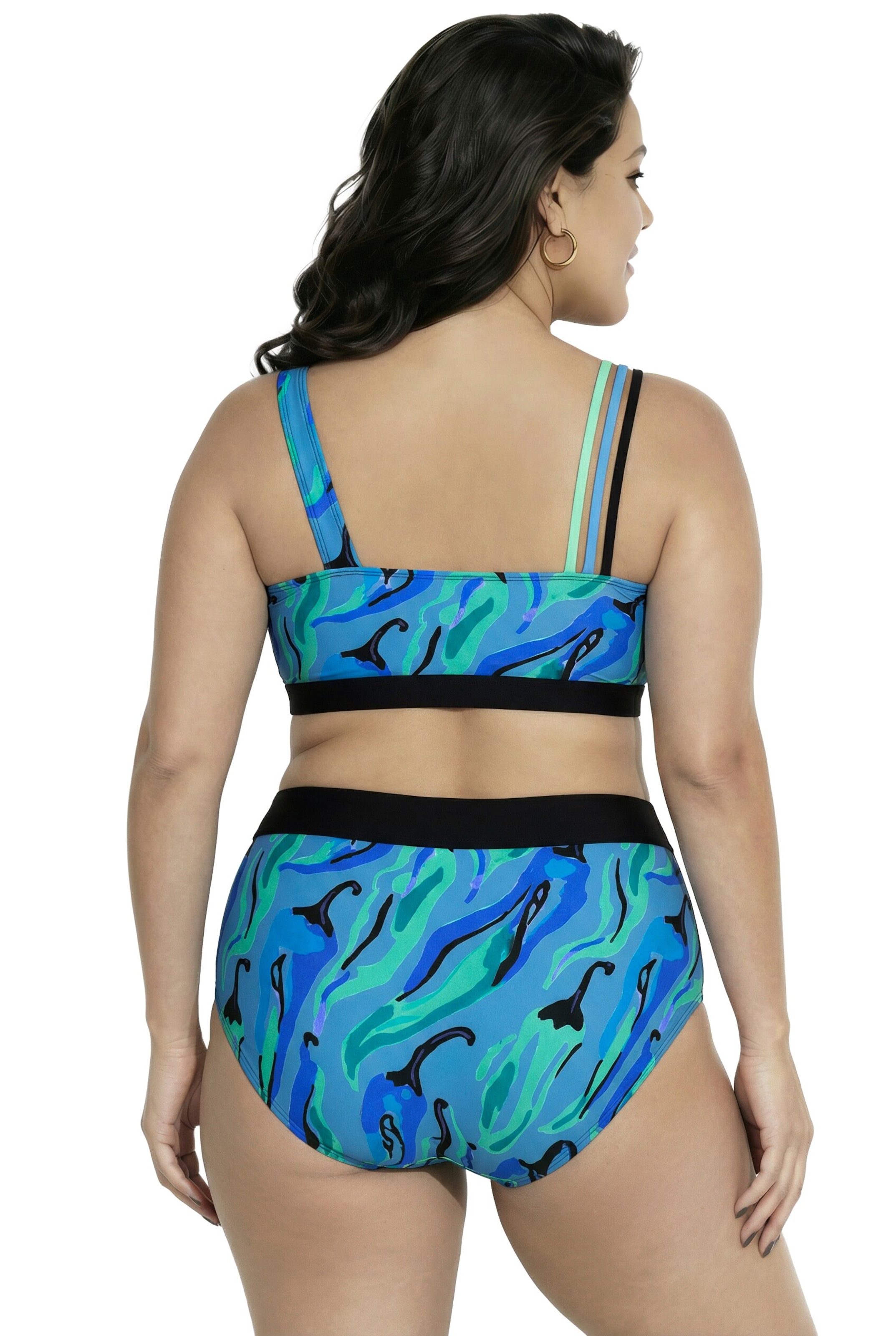 Ulla Popken Bustier Wäsche-Sets in Blau