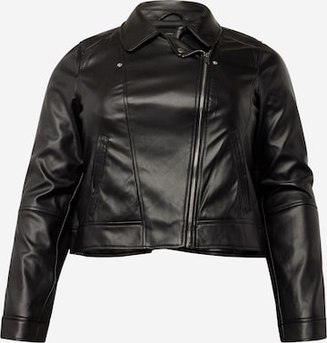 Vero Moda Curve - Chaqueta de entretiempo 'Bella Anna' en negro: frente