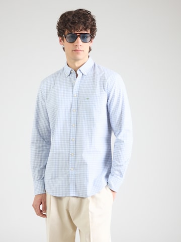 FYNCH-HATTONSlim Fit Košulja - plava boja: prednji dio