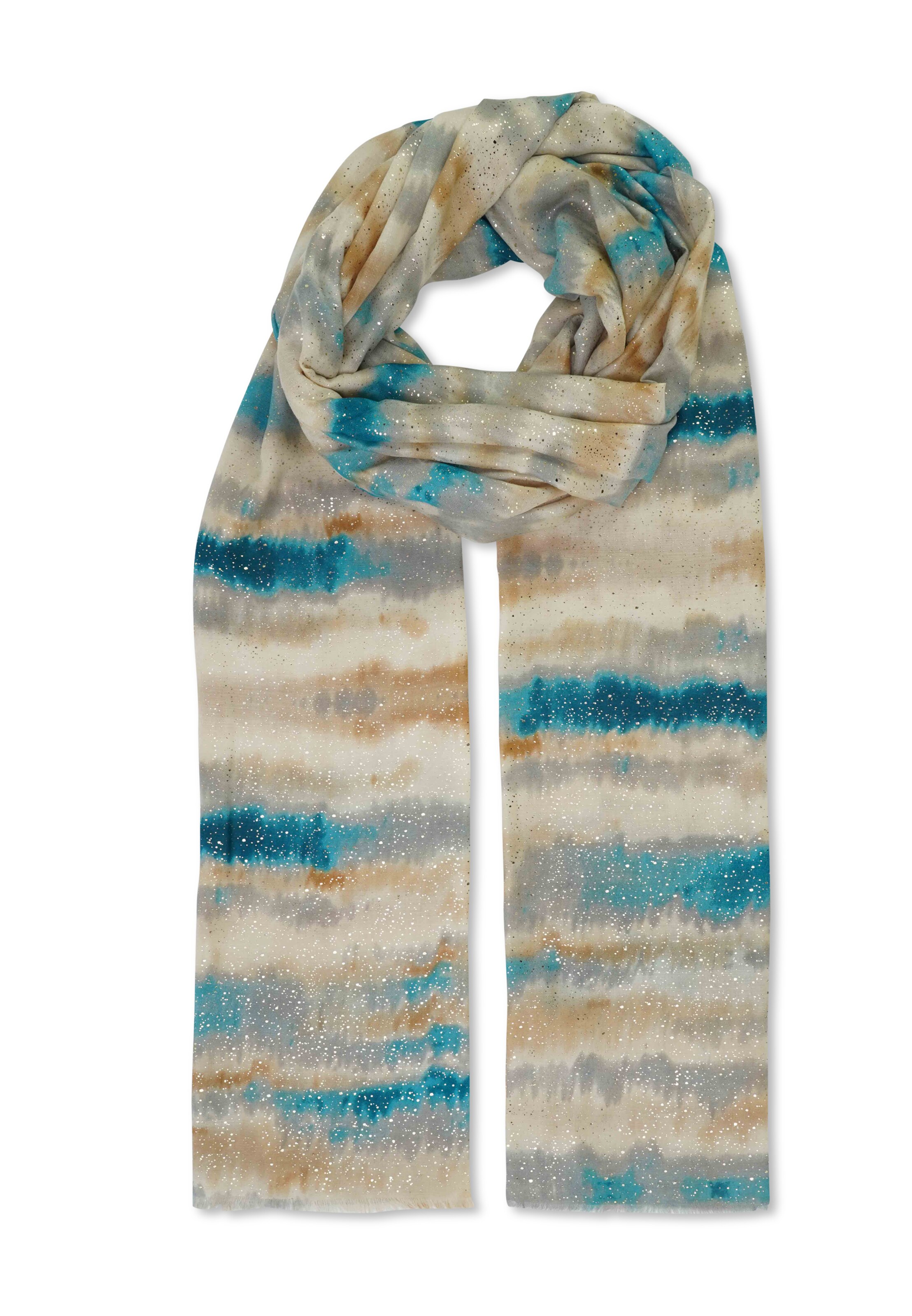 HARPA Sjaal in Blauw: voorkant