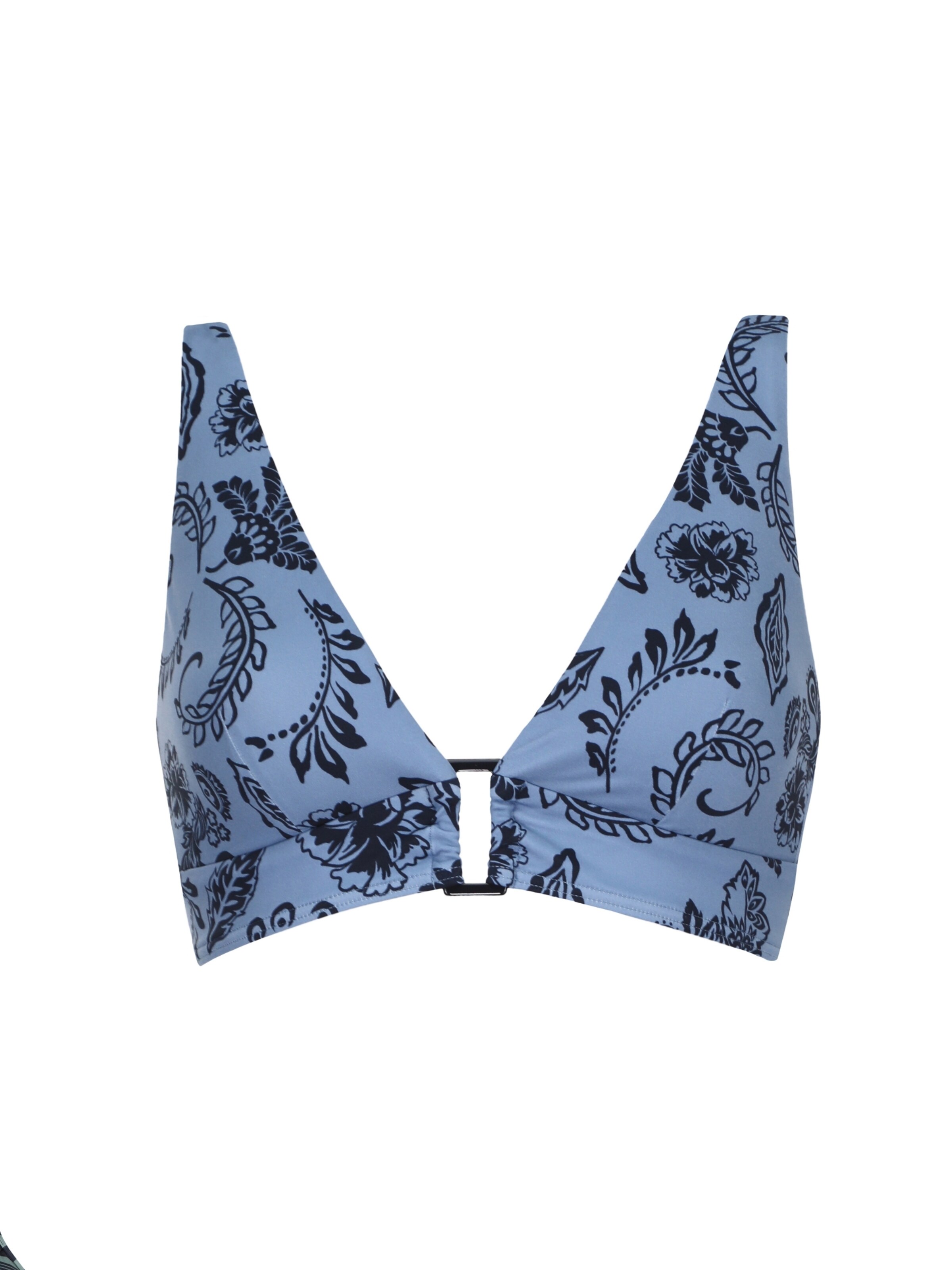 Triangle Hauts de bikini VIVID en bleu : devant