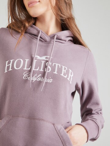 HOLLISTER Sweatshirt in Purple