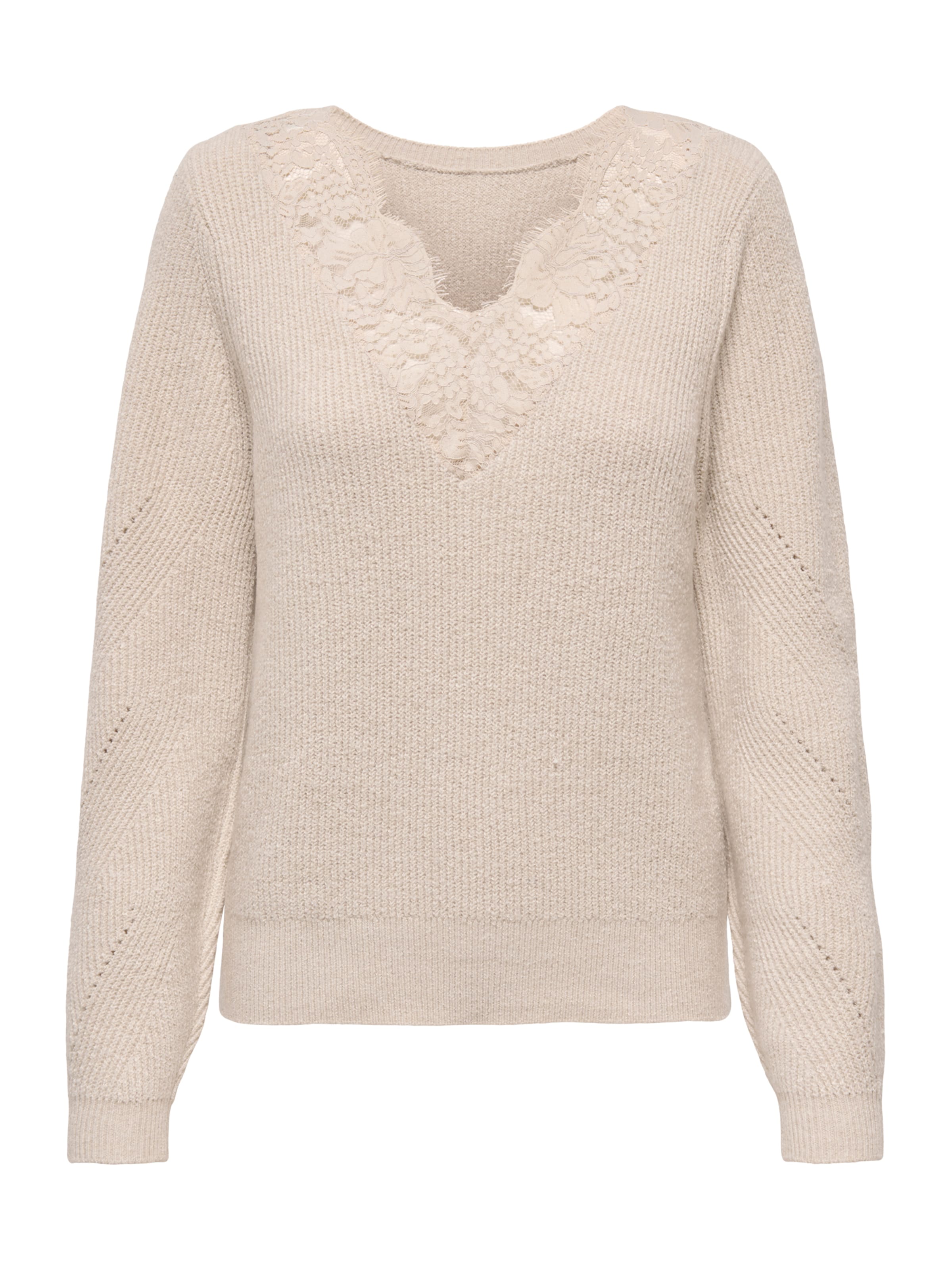 JDY Trui in Beige: voorkant