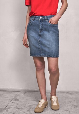Street One Studio Skirt in Blue: front