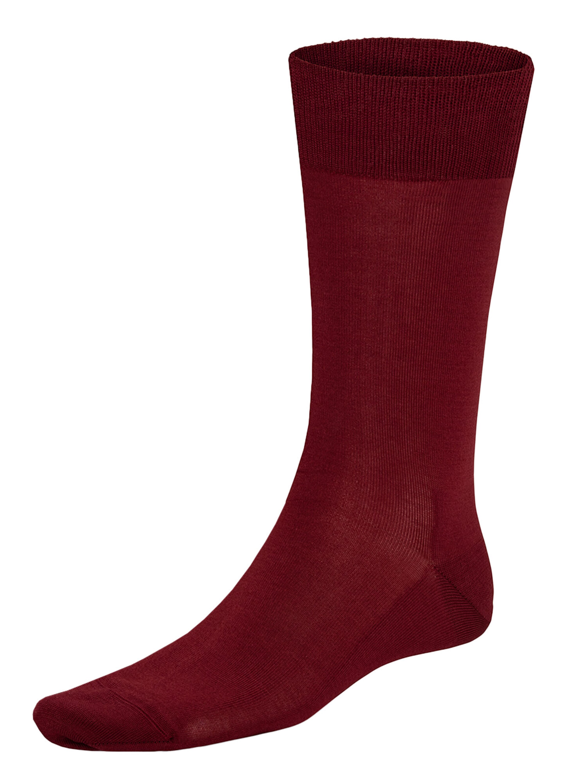 Chaussettes 'Clark' KUNERT en rouge : devant