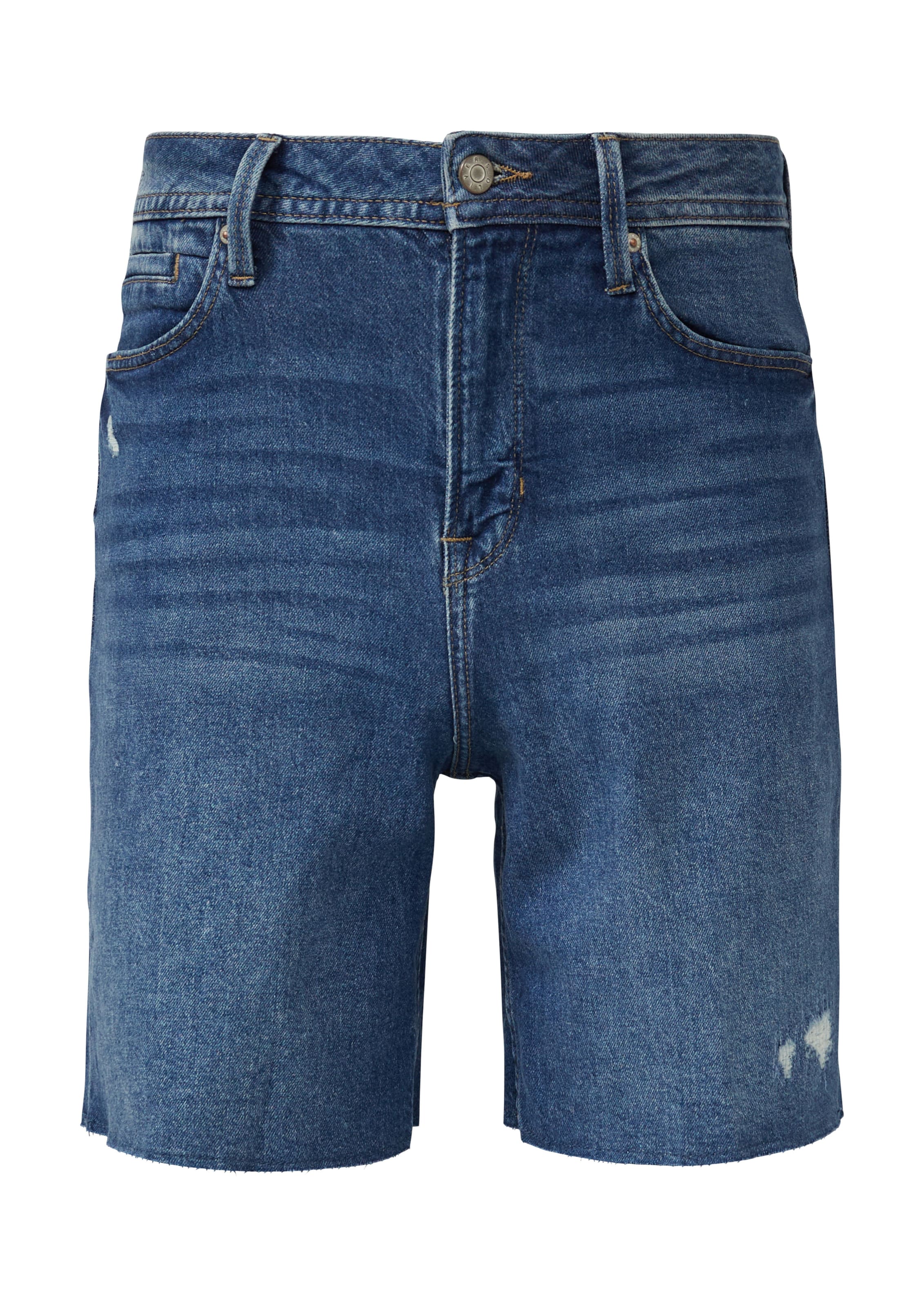 s.Oliver Wide leg Jeans ' SURI ' in Blauw: voorkant