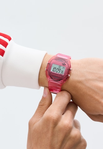Montre digitale 'DIGITAL TWO CRYSTAL' ADIDAS ORIGINALS en rose
