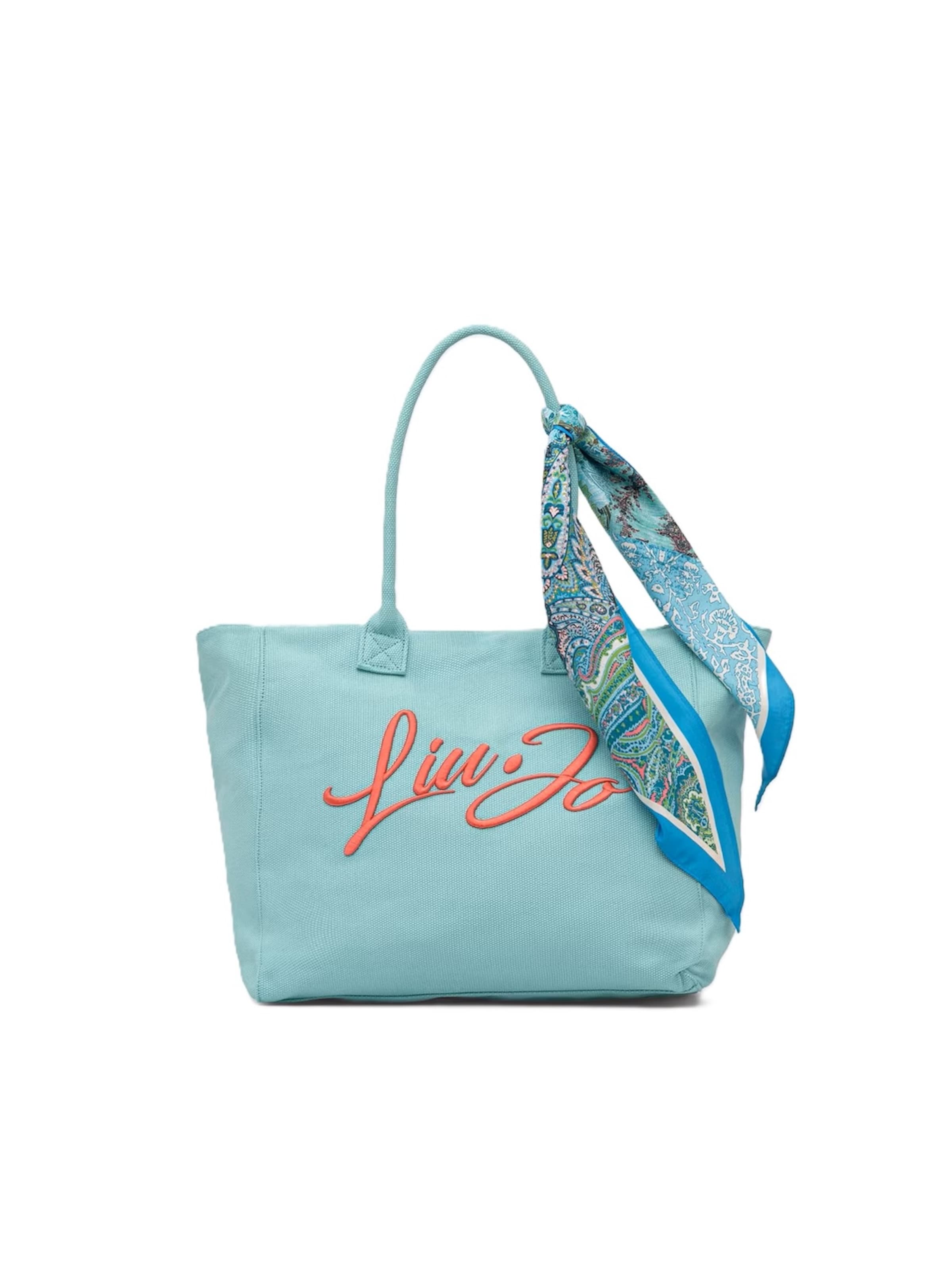 Borsa da spiaggia 'VA6191 T546A' di Liu Jo in blu: frontale