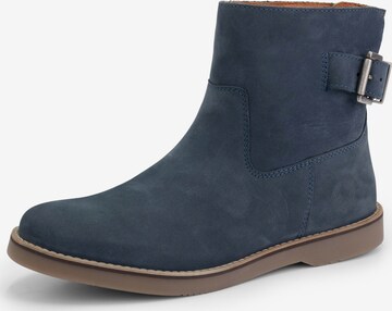 Bottines 'Louargat' Travelin en bleu : devant