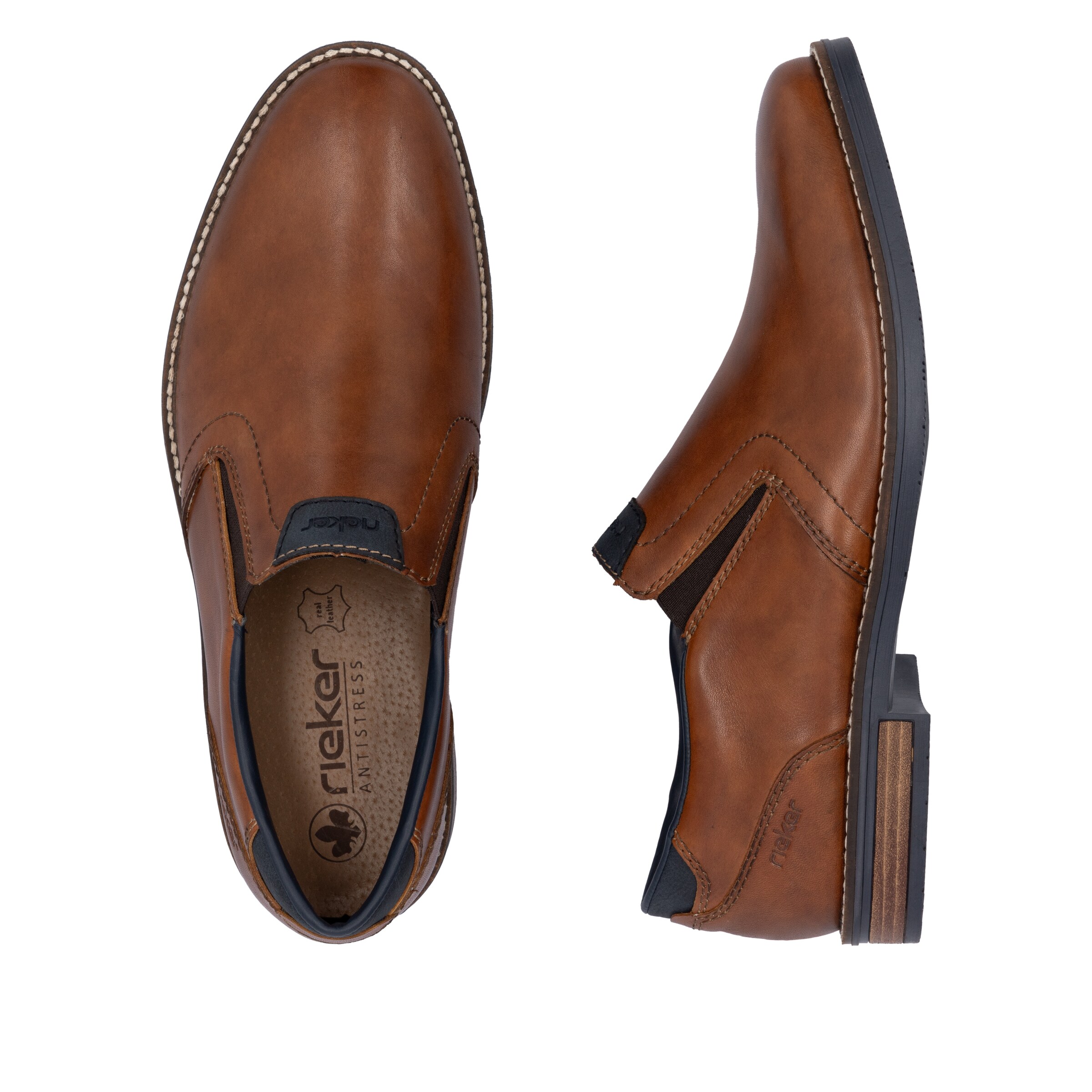 Chaussure basse '13557' Rieker en marron