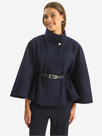 Bianco Lucci Tussenjas in Blauw: voorkant