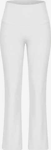 Leela COTTON Pants 'Damen Bio-Baumwoll Yogahose' in White: front
