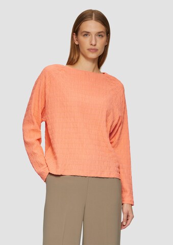 s.Oliver Shirt in Oranje: voorkant