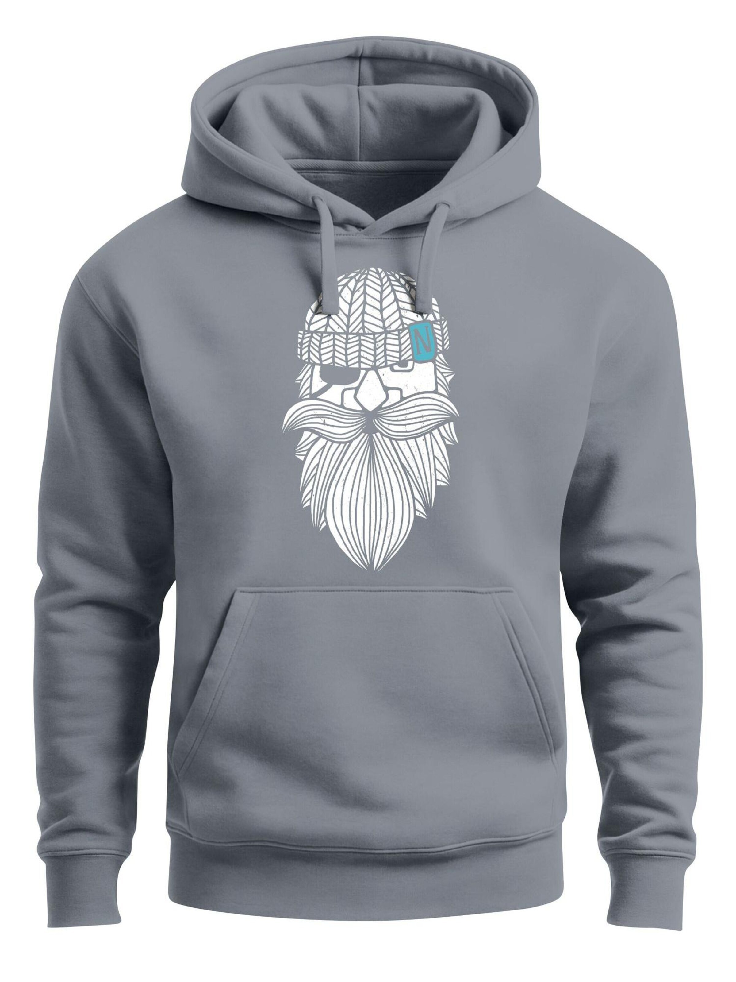 Neverless Sweatshirt 'Sailor Captain'‌‌‌‌‌‌‌‌ in Grau: Vorderseite
