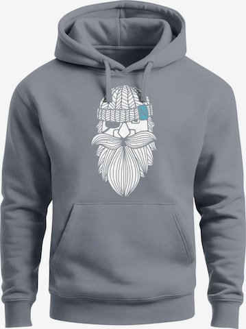 Neverless Sweatshirt 'Sailor Captain' in Grau: Vorderseite
