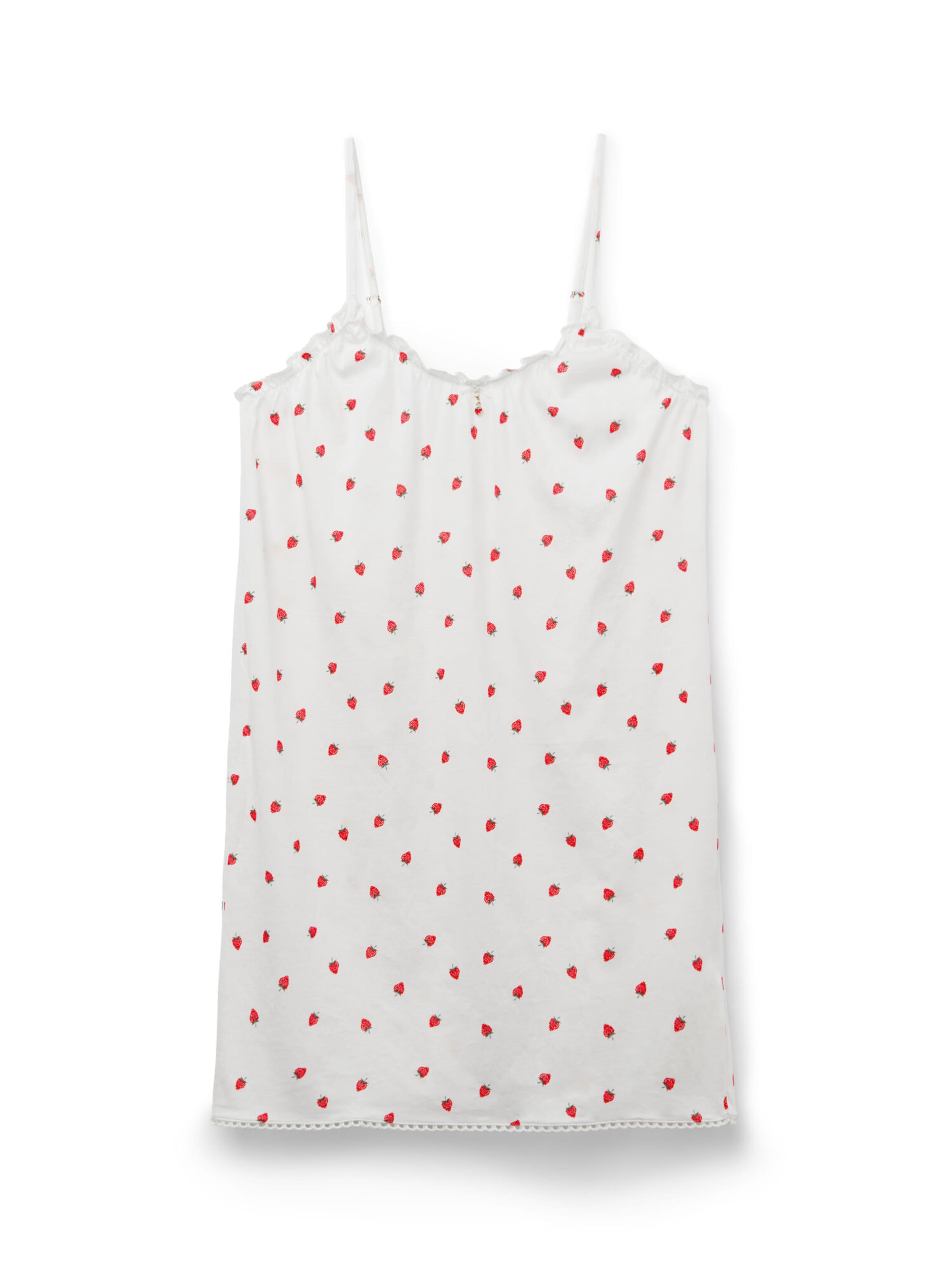 INTIMISSIMI Negligee 'SWEET AS A BERRY' in White: front