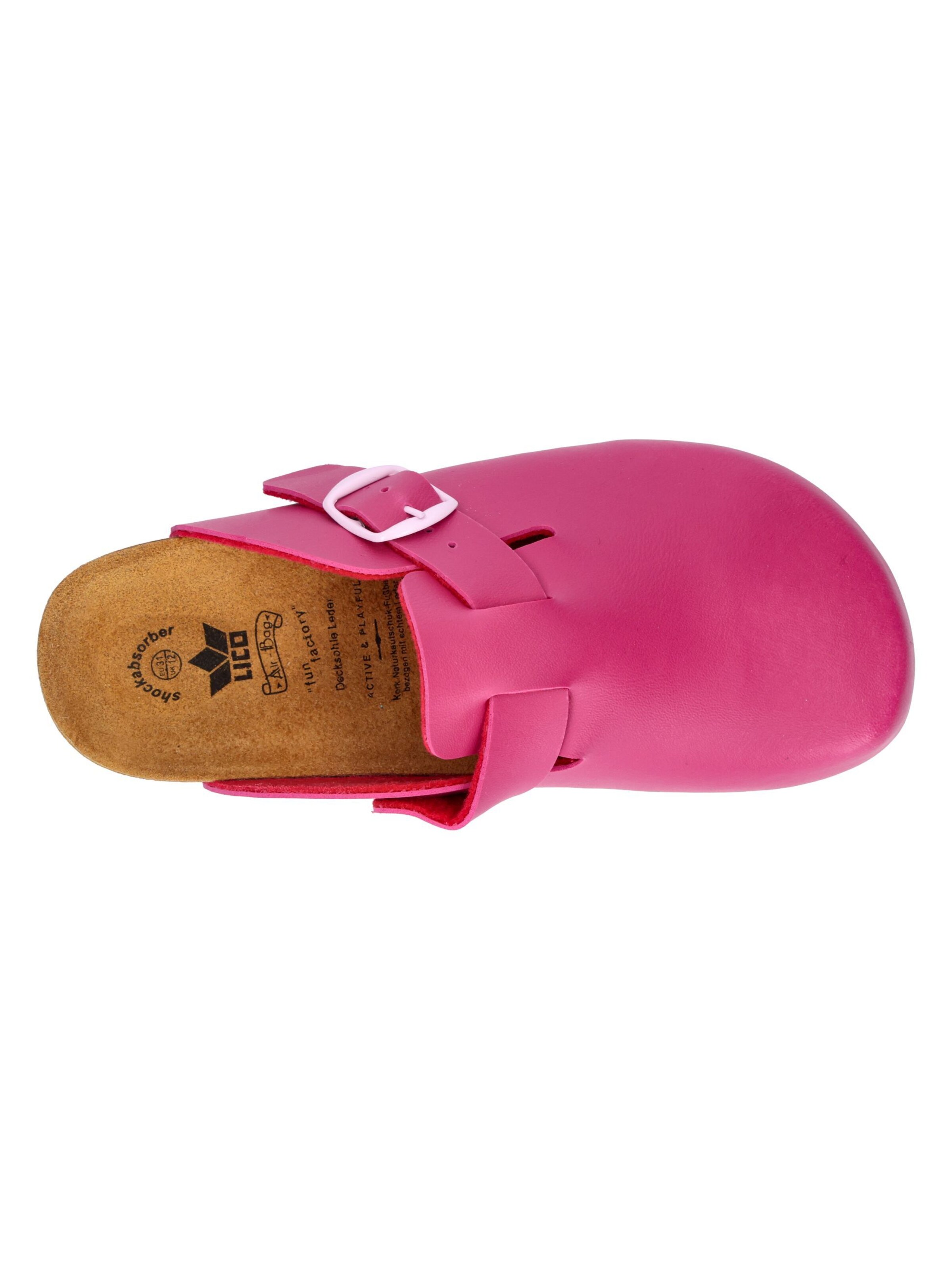 LICO Clog 'Bioline' in Pink