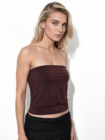 Busem Top in Braun