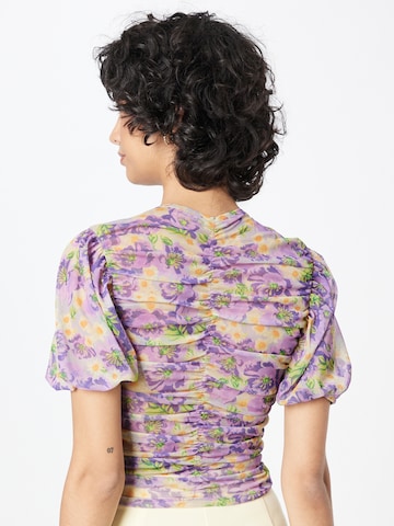 T-shirt Nasty Gal en violet