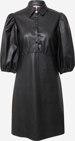 Robe-chemise Esqualo en noir : devant