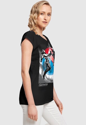 ABSOLUTE CULT T-Shirt 'Aquaman - Vs Black Manta' in Schwarz