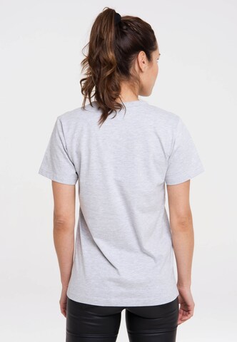 LOGOSHIRT T-Shirt 'Star Wars - Stormtrooper' in Grau