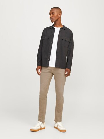 Coupe slim Jean 'Glenn' JACK & JONES en beige