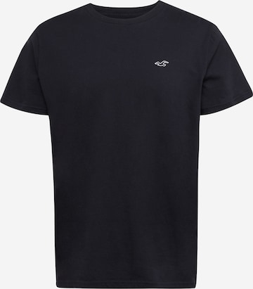 HOLLISTER Μπλουζάκι σε μαύρο: μπροστά