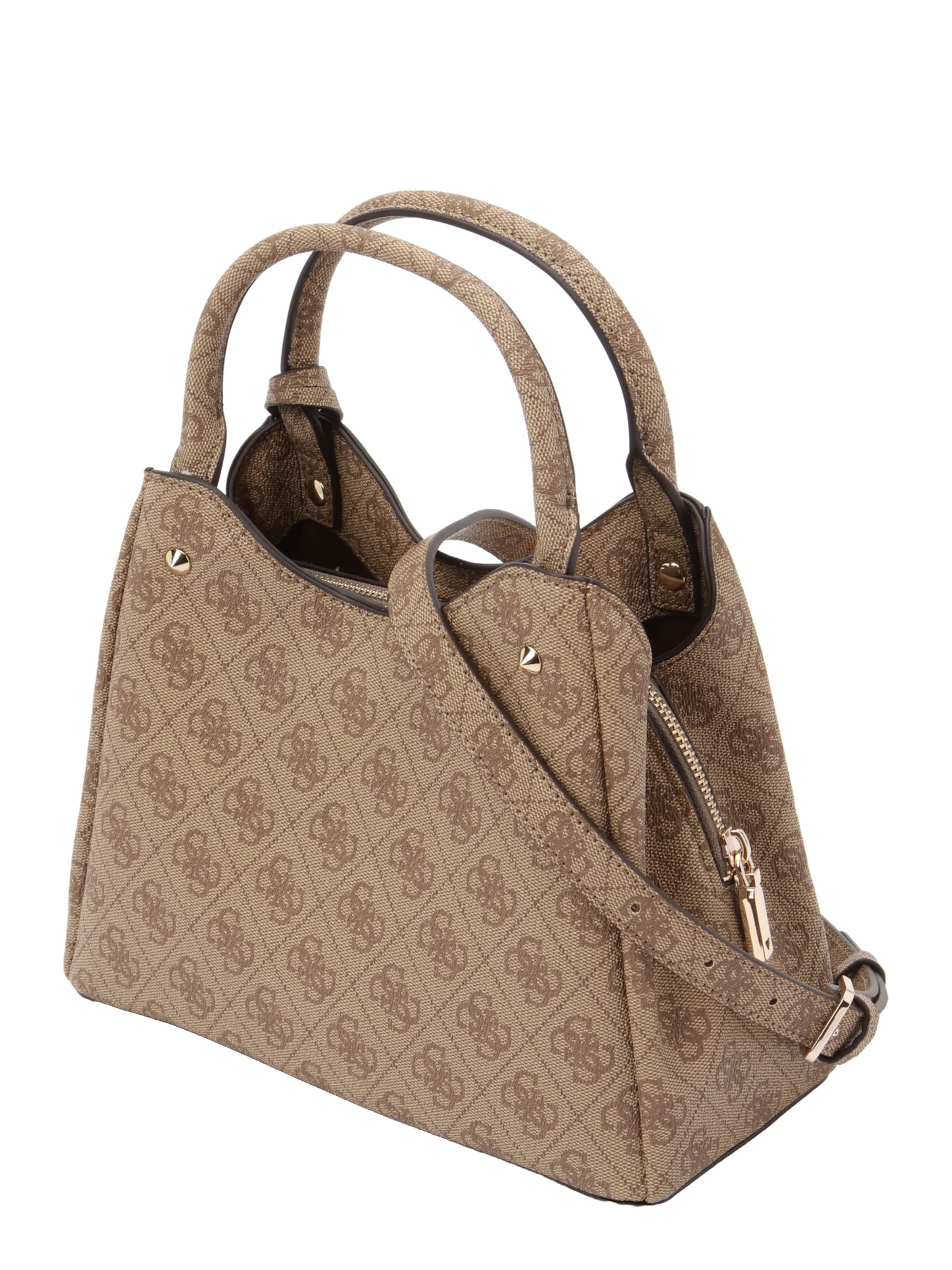 GUESS Håndtaske 'MERIDIAN II' i brun