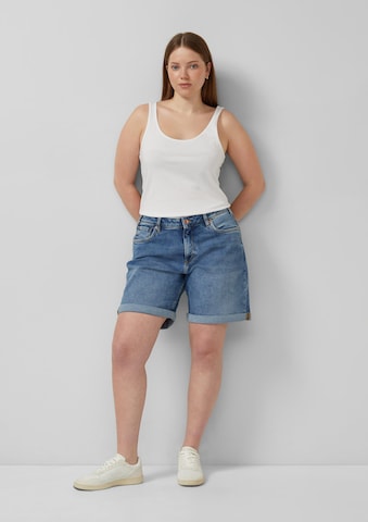 Coupe slim Jean QS en bleu