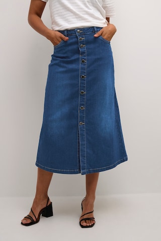 CULTURE Skirt in Blue: front