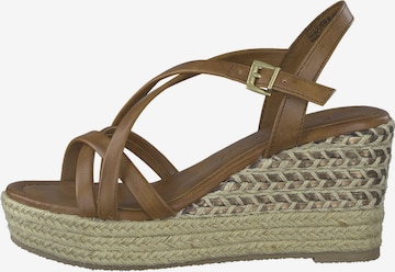 MARCO TOZZI Sandals in Brown