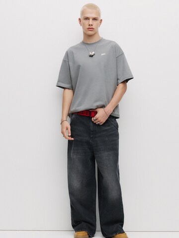Pull&Bear Koszulka 'STWD' w kolorze niebieski