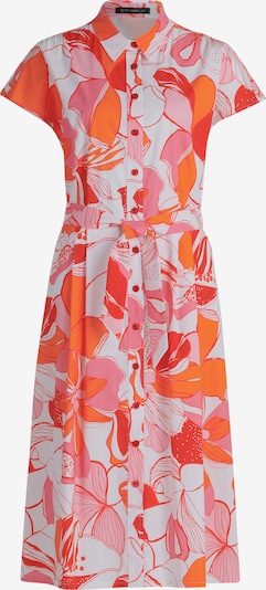Betty Barclay Blusenkleid in orange / pink / neonrot / weiß, Produktansicht