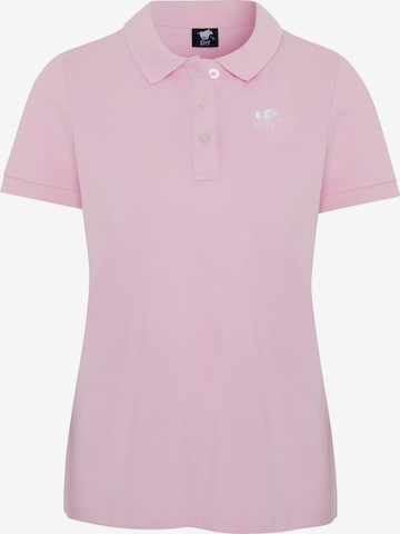 Polo Sylt Shirt in Pink: front