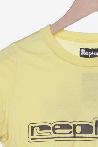 REPLAY Top & Shirt in L in Yellow