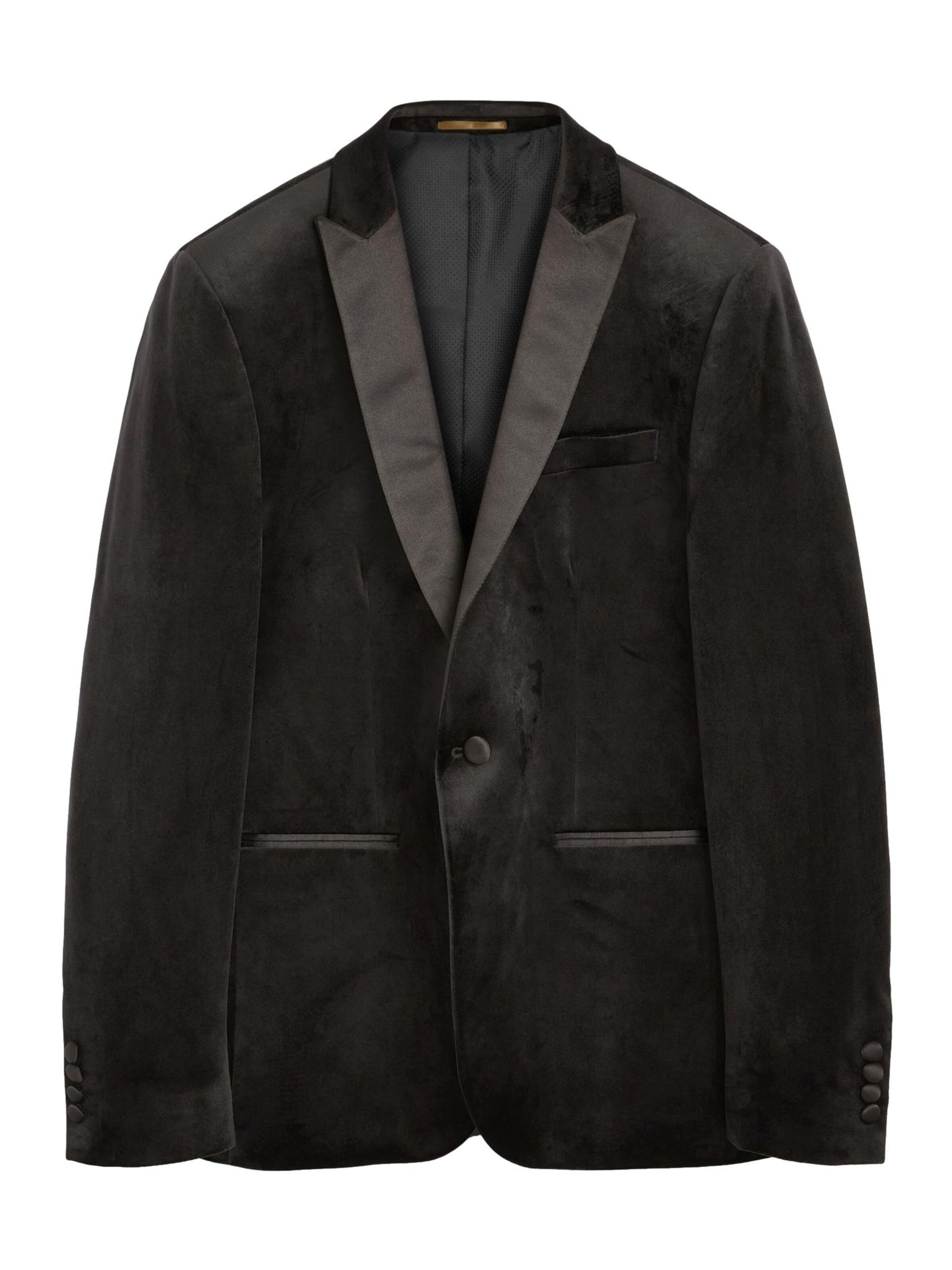 Next Sakko in Schwarz: Vorderseite