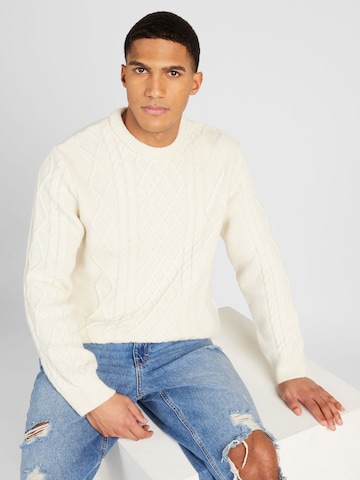 River Island Pullover in Beige