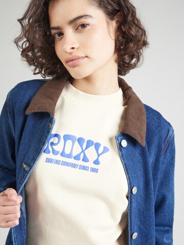 ROXY Sweatshirt 'LINEUP' i beige