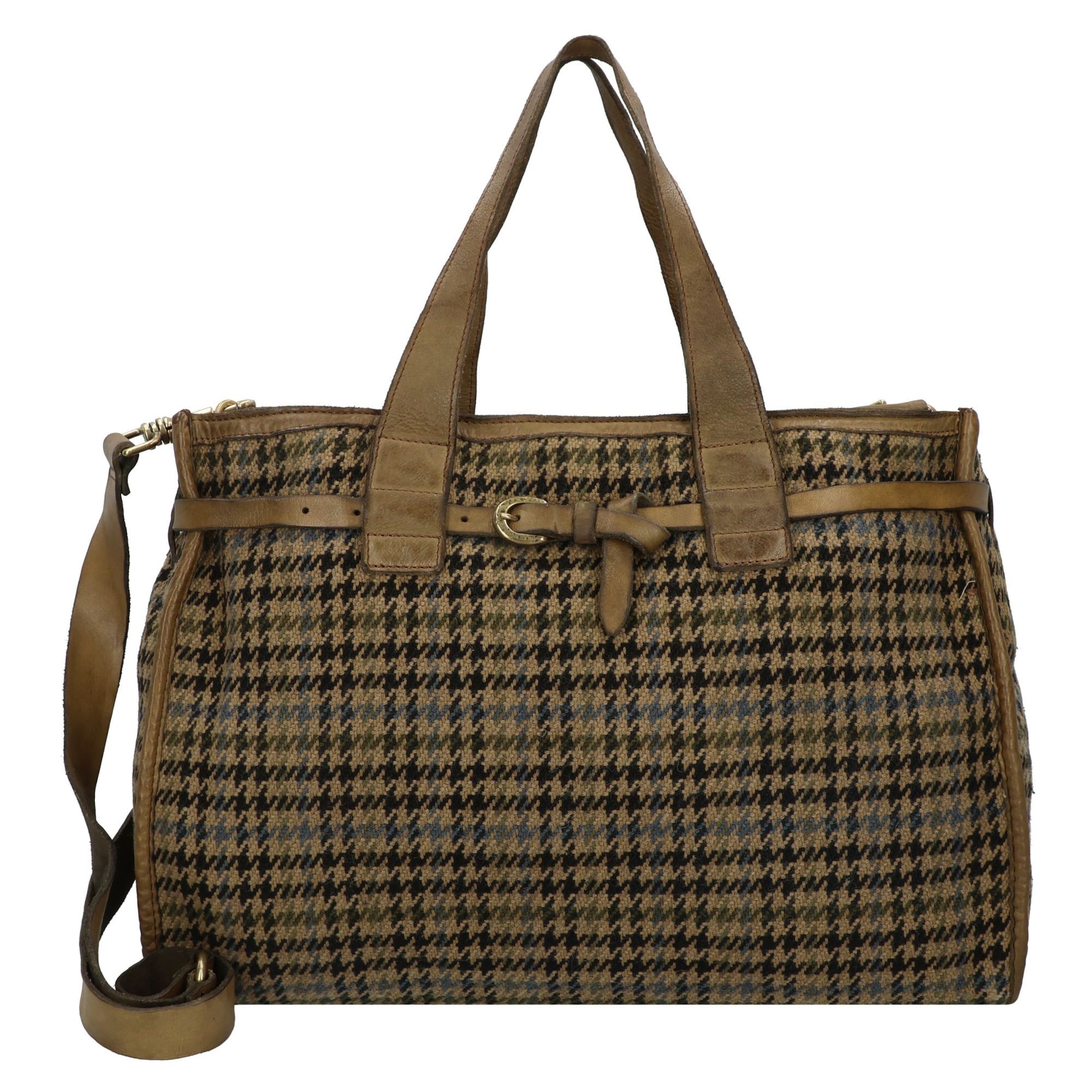 Shopper di Campomaggi in beige: frontale
