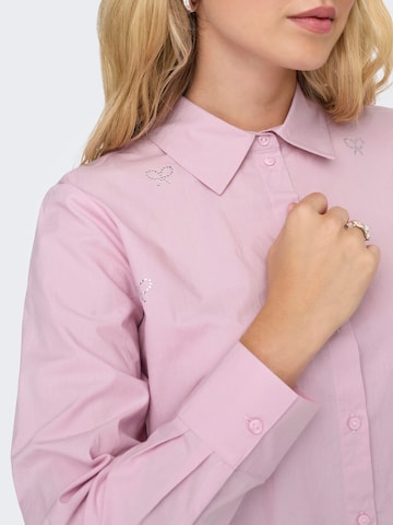 JDY Bluse 'JDYRILEY' i pink