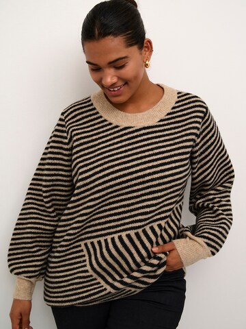 Pull-over 'KC Verina' KAFFE CURVE en gris