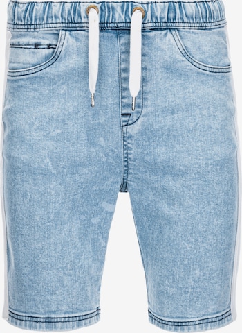Ombre Regular Shorts 'W363' in Blau: predná strana