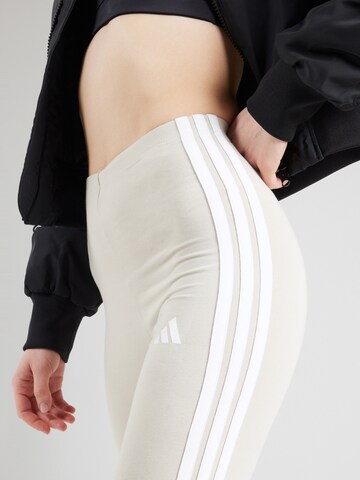 ADIDAS SPORTSWEAR Skinny Sportbyxa 'Essentials' i beige