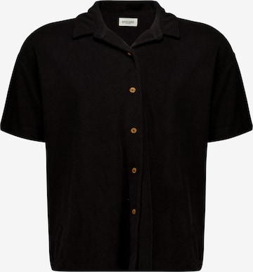 Coupe regular Chemise 'Creekson' Deeluxe en noir : devant