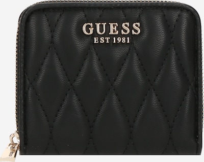 Portofel 'VALLA SLG SMALL ZIP AROUND' GUESS pe negru, Vizualizare produs