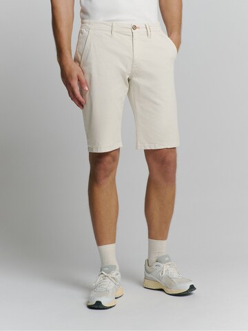 No Excess Regular Trousers in Beige: front