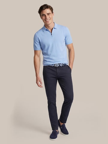 Suitable Shirt 'DAP' in Blauw: voorkant