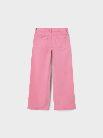 NAME IT Wide Leg Hose in Pink